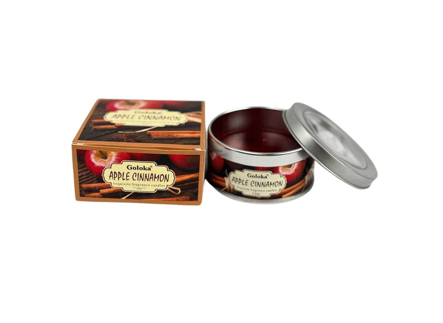 Bougie de cannelle aux pommes résolue
